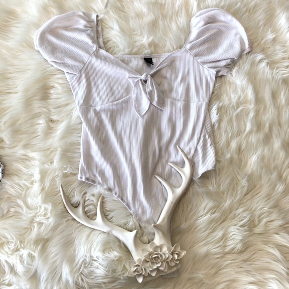 Wild Fable White Body Suit Snap Closure XXL - Picture 4 of 14